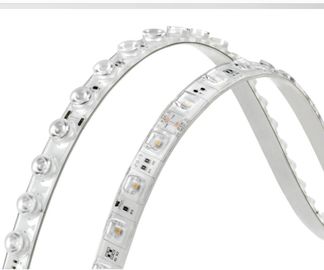 24VDC Simetris / Asimetris LED Linear Lighting Strip LED Fleksibel