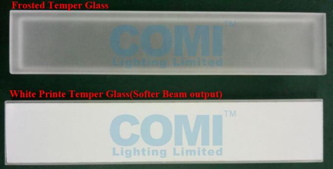 Soft Beam Recessed LED Outdoor Step Lights, Lensa Buram Lampu Tangga LED Linear Tersembunyi, 4