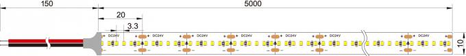 24VDC 2216 SMD Led Strip Tape Lights 300 LED / M Output Cahaya Mulus CRI90 CRI95 Tinggi 0