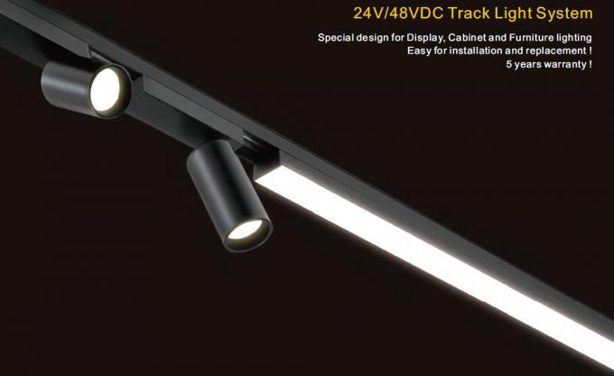 Jenis Lensa Atau Jenis Reflektor Mini LED Linear Lighting Dengan 3 LED Dalam 1 Track Head 5