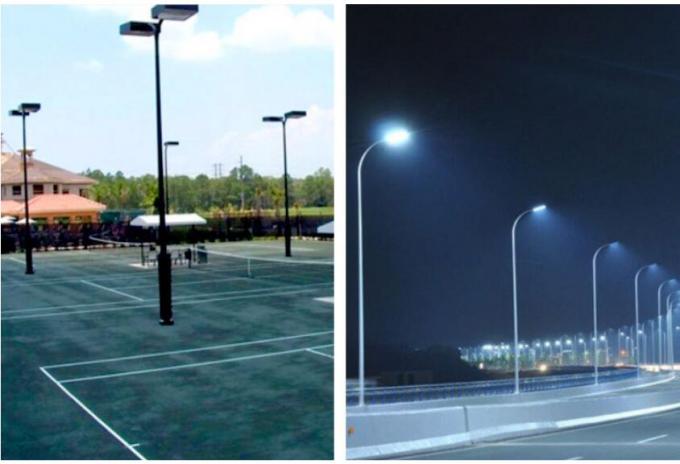 Slipfitter Mount LED Shoebox Lights, Lampu Parkir LED 50 Watt 6500LM 100-277VAC 6