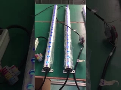 IP68 Linier LED Lampu Cuci Dinding Dibawah Air 24W RGBW DMX512 dapat diprogram