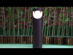 12W 24W LED Bollard Lampu dengan sinar 180 atau 360 derajat untuk Untuk Eropa Kelas P-Standar Pedrd