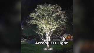 Lampu Bawah Tanah LED Melengkung RGB DMX DALI