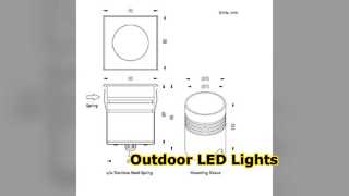 Cerahkan Lanskap Anda: Lampu Bawah Tanah LED Serbaguna