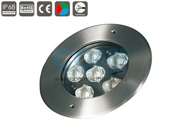 C4Y0602 3 In 1 RGB Full Color tipe Slim Lampu Kolam Renang Bawah Air LED Asimetris Diameter 160mm