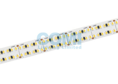 Baris Ganda 600LEDs / M Lumen Tinggi 2216 Lampu Strip LED 24v, Lampu LED Strip CRI 90 +