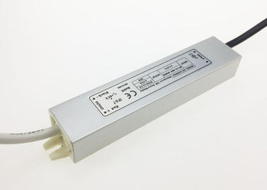 12V atau 24V 20W Sepenuhnya Enkapsulasi IP67 Mini LED Power Supply dengan Profil Ramping