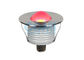 1 * 2W atau 3W IP65 Lampu Langkah LED Tersembunyi Dalam Ruangan 316 SUS Pelat Depan Stainless Steel