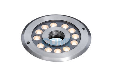 B4TA1257 B4TA1218 24VDC 12pcs 2W atau 3W Central Ejective Dry Land LED Fountain lights, Lampu Kolam Bawah Air Tegangan Rendah
